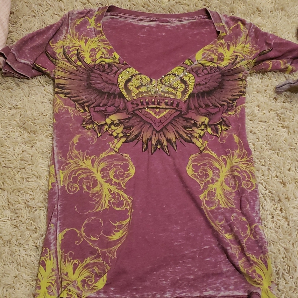 Gently worn sinful shirt